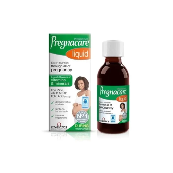 Pregnacare сироп с витамини и минерали за бременни х200 мл Vitabiotics