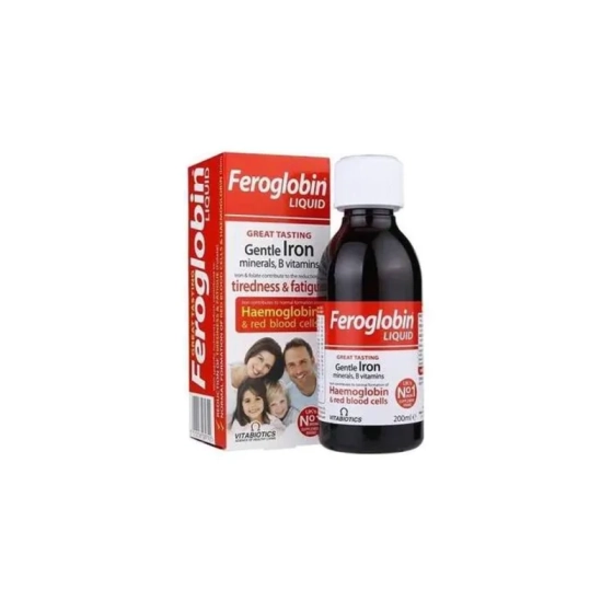 Фероглобин Б12 сироп при анемия 200мл Vitabiotics