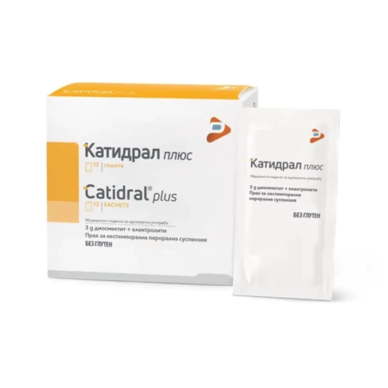 Катидрал плюс сашети при диария х12