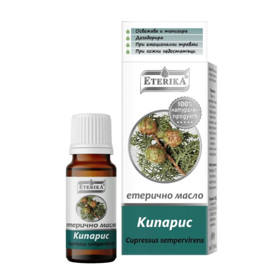 Етерично масло от кипарис 10мл Eterika