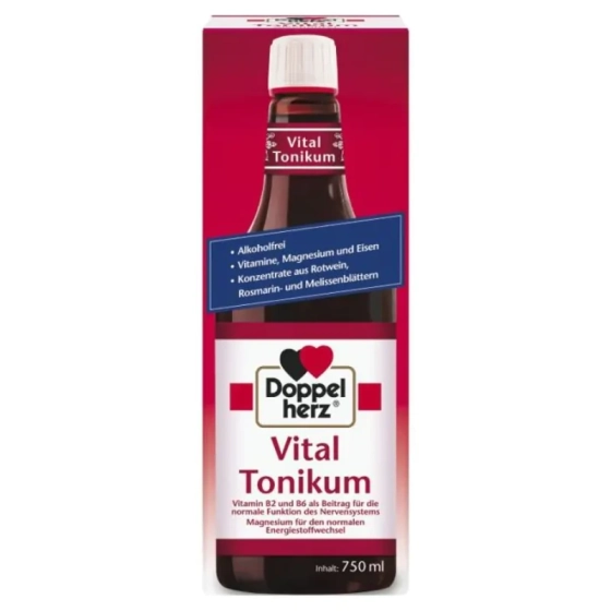 Doppelherz Витал тоник при чувство на умора и отпадналост 750мл