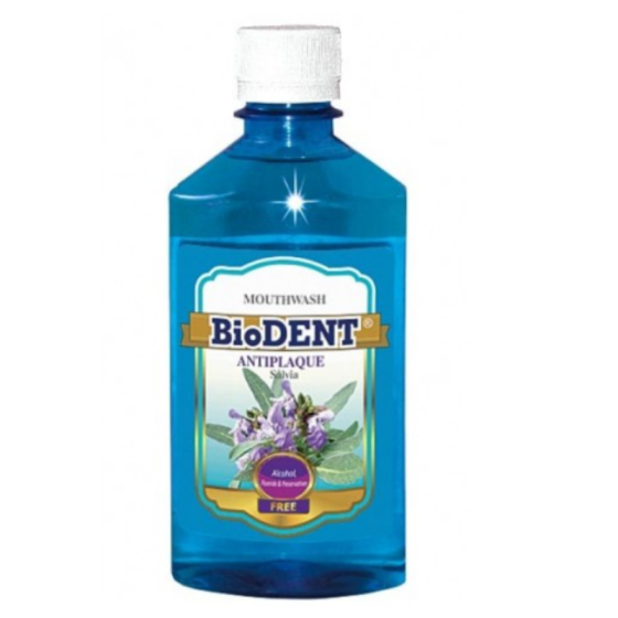 Биодент антиплакова вода за уста със салвия 300мл