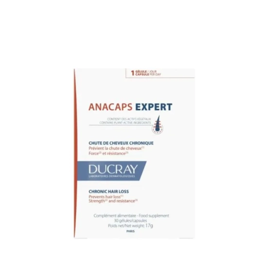 Ducray Anacaps Expert Добавка против косопад 30 капсули