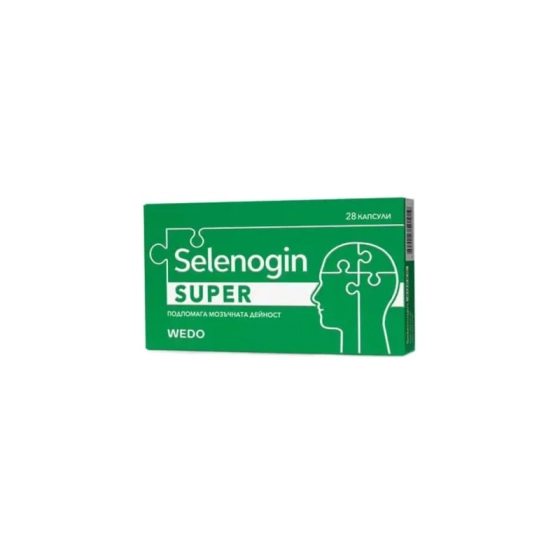 Селеногин Супер за памет и концентрация капсули х 28