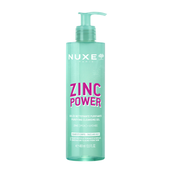 NUXE Zinc Power Почистващ гел 400 мл
