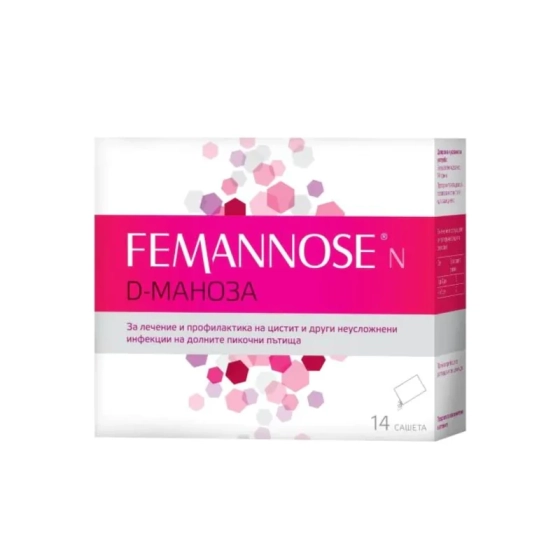 Феманоза N сашета за лечение и профилактика на цистит х14 Femannose N
