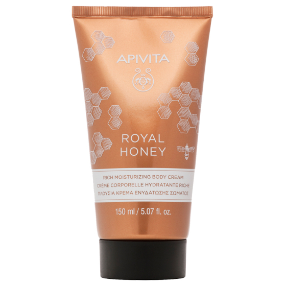 Apivita Royal Honey Богат хидратиращ и релаксиращ крем за тяло