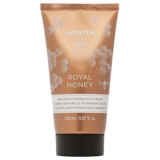 Apivita Royal Honey Богат хидратиращ и релаксиращ крем за тяло