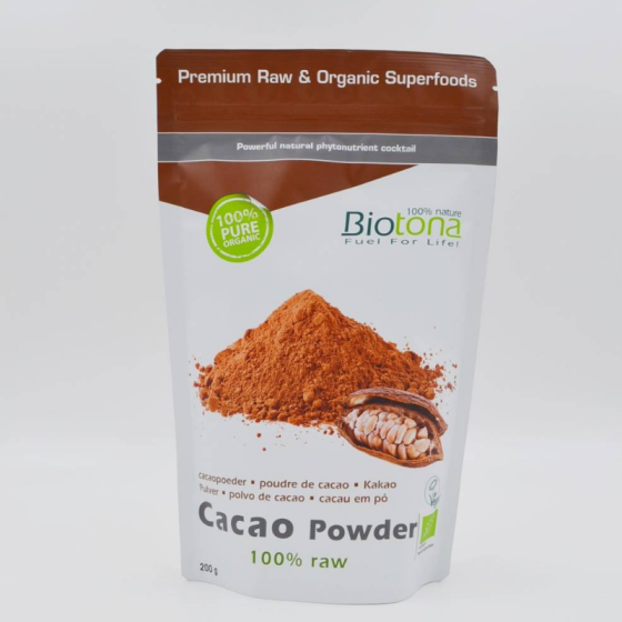 Био Какао на прах 200гр Biotona