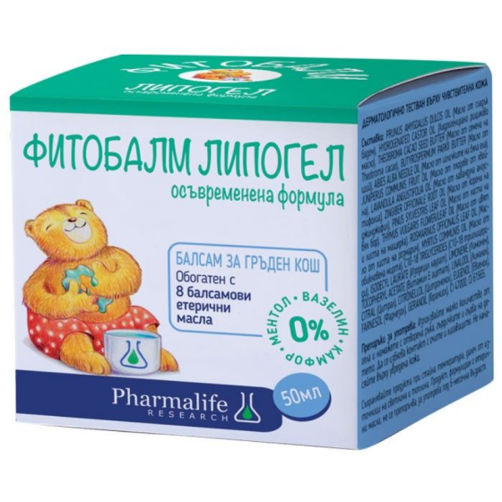 Фитобалм при кашлица и затруднено дишане 50мл Naturpharma