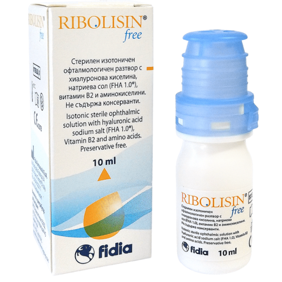 Ribolisin free капки за очи 10мл