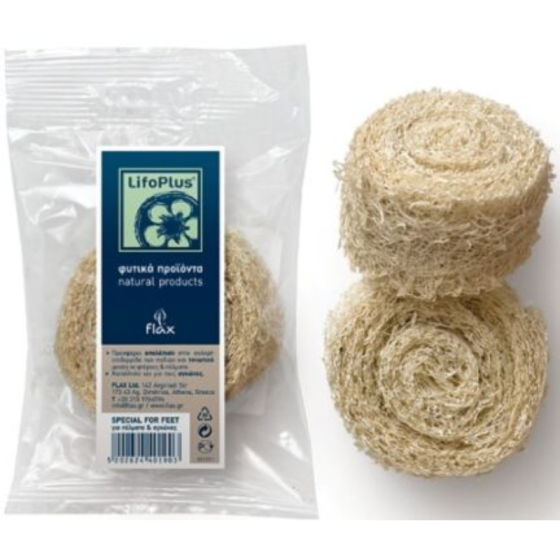 LifoPlus Гъба с натурална луфа за крака х1