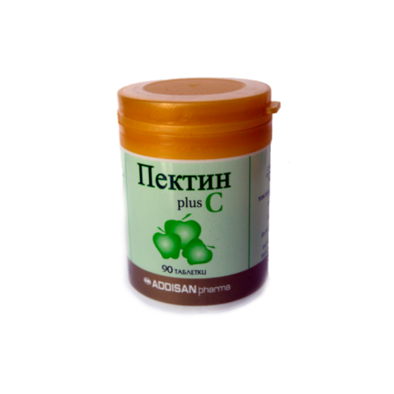 Пектин плюс Витамин С таблетки при проблеми със стомаха х90 Addisan
