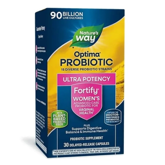 Fortify Optima пробиотик и пребиотици капсули за жени  х30 Nature's Way