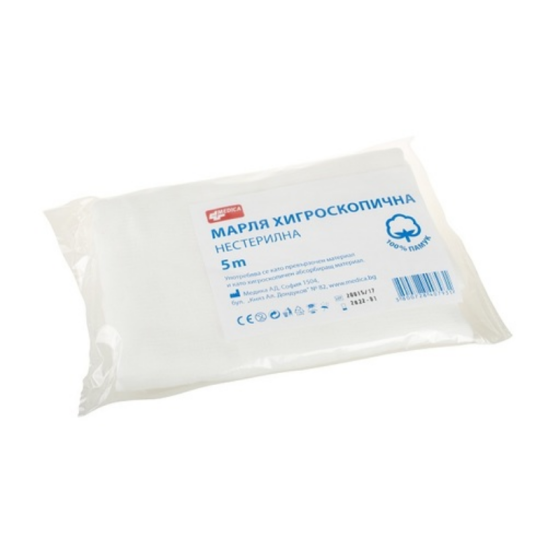 Марля 5 линейни метра в пакет