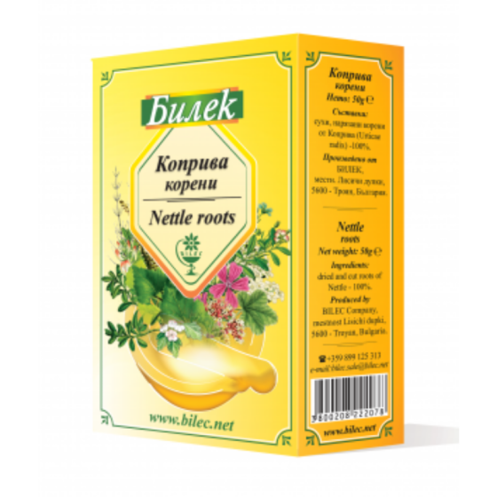 Чай корен от коприва 50гр - пакет Билек