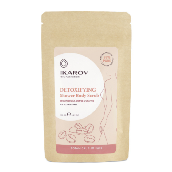 Детоксикиращ измивен скраб за тяло 150гр Икаров