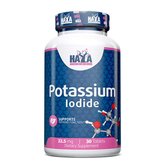 Potassium Iodide Калиев йодид таблетки 32.5 мг х30 Haya Labs