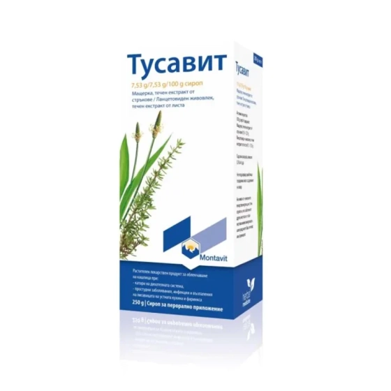 Тусавит сироп при кашлица 250мл Montavi
