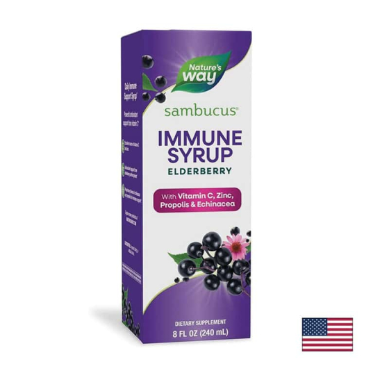 Самбукус "Immune" сироп засилна имунна система 120мл Nature's Way