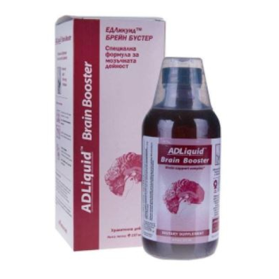 Брейн бустер флакон за подобряване на мозъчната дейност 250мл