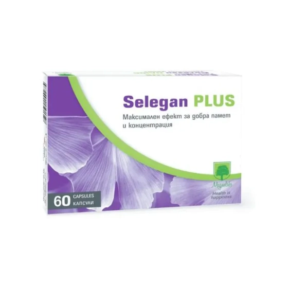 Селеган плюс капсули за добра памет и концентрация х60 Magnalabs