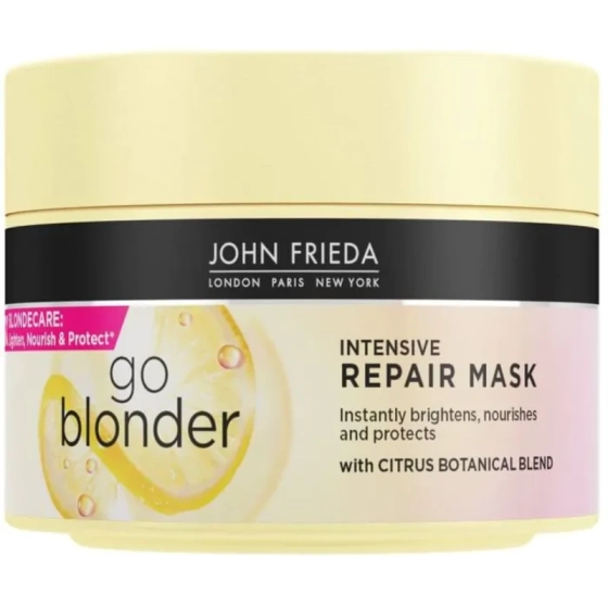 John Frieda Sheer Blonde Възстановяваща маска за руса коса 250 мл