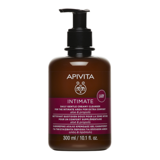 Apivita lady хидратиращ интимен гел с pH4 300мл