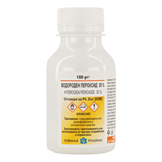 Кислородна вода 3% 100мл химакс