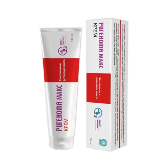Ригенома макс крем при сърбеж и зачервявания 100мл