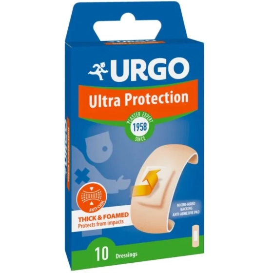 Урго ултрапредпазващ пластир х 10