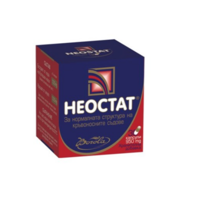 Неостат капсули за нормална структура на кръвоносните съдове х30