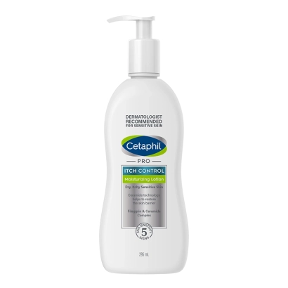 Cetaphil Pro Itch Control Хидратиращ лосион за лице и тяло за суха, сърбяща, чувствителна кожа 295мл