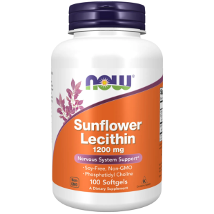 Sunflower lecithin софтгел 1200мг х100