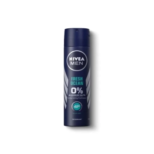 Nivea men дезодорант спрей fresh ocean 150мл, Годен до: 30.9.2026 г.
