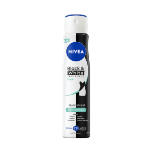Nivea Deo Спрей дамски Invisible on Black & White Fresh XL size 250 мл