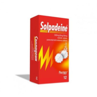 Солпадеин ефервесцентни таблетки при висока температура и болка х12