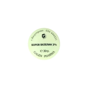 Боров вазелин 3% 30гр