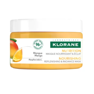 Klorane mango хидратираща маска за суха коса с масло от манго 150мл