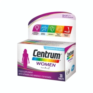 Центрум мултивитамини за жени таблетки х30