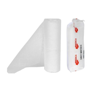 Бинт марлен 10м/8см medica