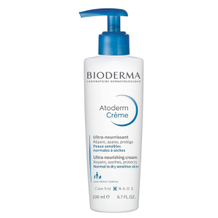 Bioderma Atoderm Ultra хидратиращ крем ултра за лице и тяло помпа 200 мл