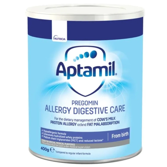 Aptamil Pregomin ADC Мляко за кърмачета при алергии 0+ месеца 400г