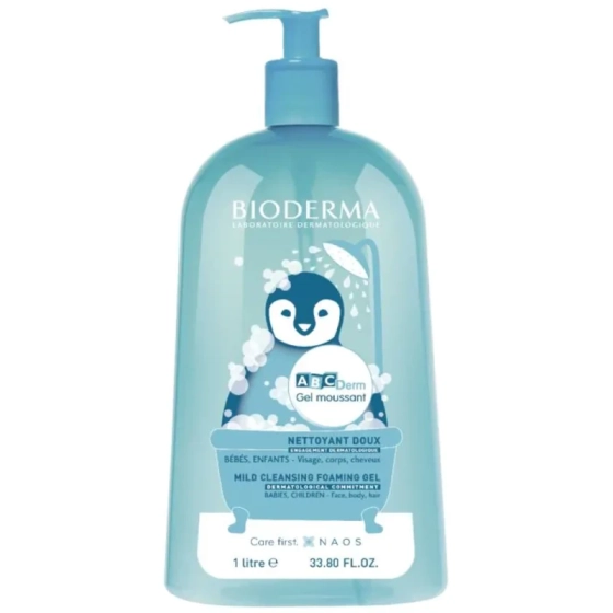 Bioderma abc derm мусан гел 1л