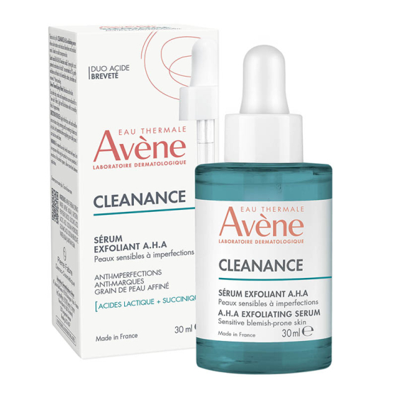Avene cleanance A.H.А ексфолиращ серум 30мл, Годен до: 31.3.2027 г.