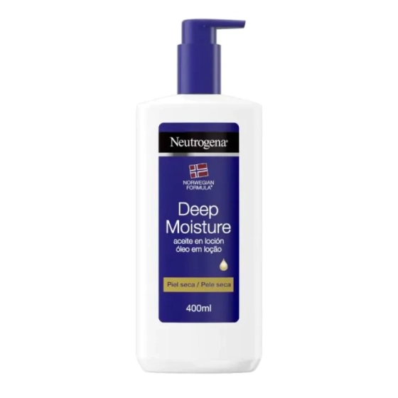 Neutrogena Норвежка формула дълбоко овлажняващ олио-лосион за суха кожа 400 мл