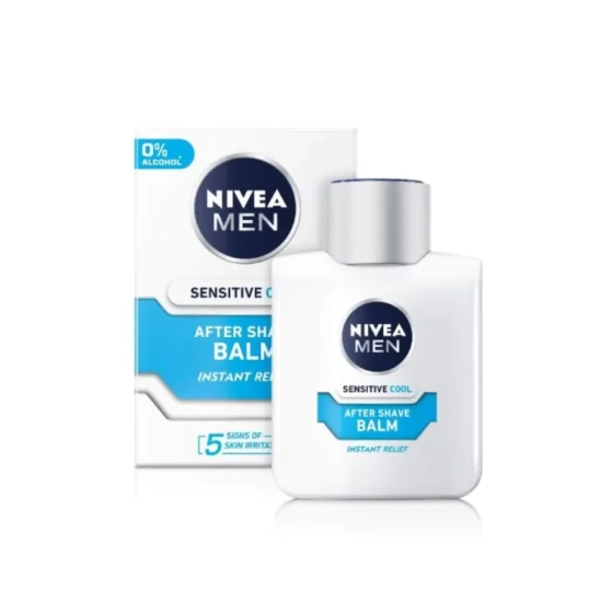 Nivea men балсам за след бръснене sensitive cool 100мл, Годен до: 31.5.2028 г.