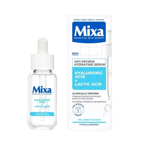 Mixa anti-dryness хидратиращ серум против суха и чувствителна кожа 30мл