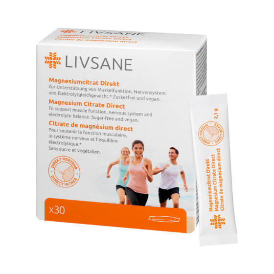 LIVSANE Магнезиев цитрат директ 30 сашета