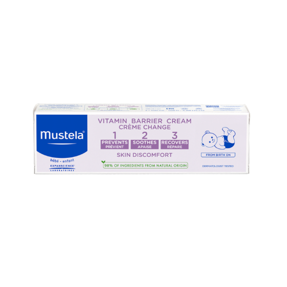 Mustela крем против подсичане 1-2-3 100мл